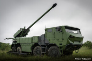 Mounted howitzer